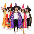 Kids Halloween Wizard Cape Multicolor